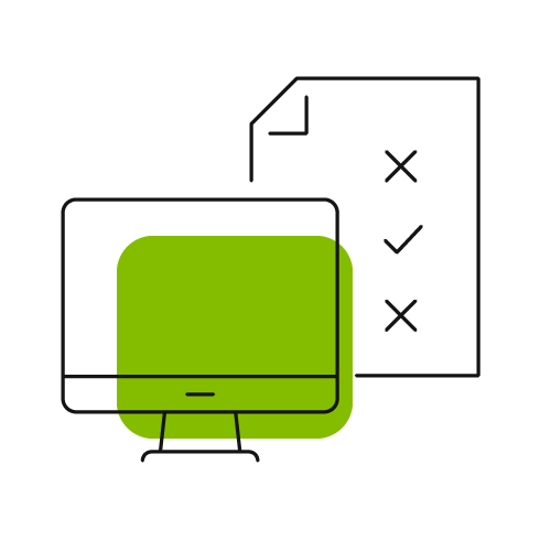 illustration of monitor