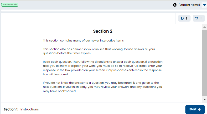 Sample Instructions Form