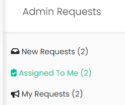 Assigned to Me link
