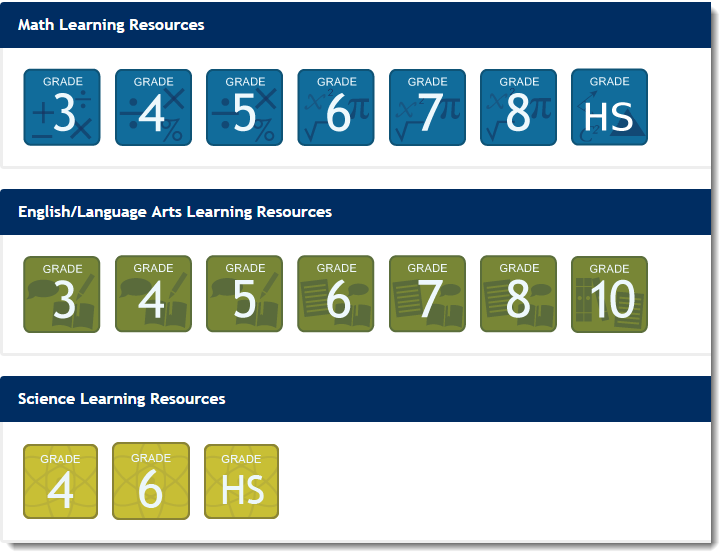 Perspective Online User Guide > View Learning Resources > P_ViewLearningResources_HomePage.png